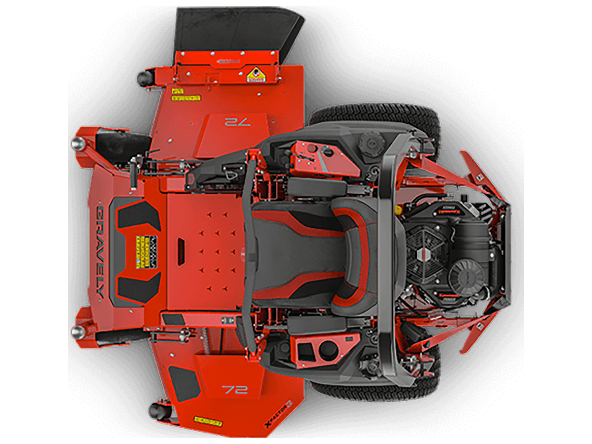 2025 Gravely USA Pro-Turn 572 72 in. Kawasaki FX921V 31 hp in Gaylord, Michigan - Photo 4