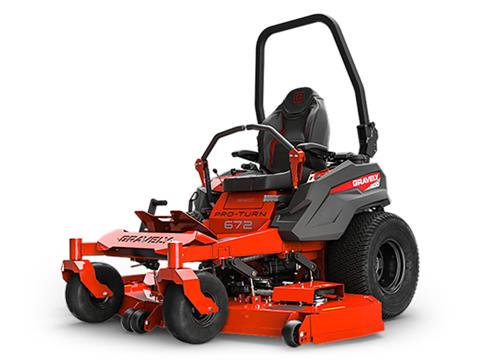 2025 Gravely USA Pro-Turn 672 72 in. Kawasaki FX1000V 35 hp in Gaylord, Michigan - Photo 2