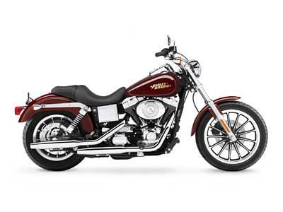 Used 2005 Harley Davidson FXDL FXDLI Dyna Low Rider Motorcycles in Burlington IA K317295 Lava Red Sunglo