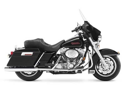 Used 2006 Harley Davidson Electra Glide Standard Vivid Black Motorcycles in Marion IL 623462