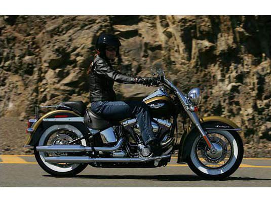 Used 2007 Harley-Davidson Softail® Deluxe Black Cherry Pearl