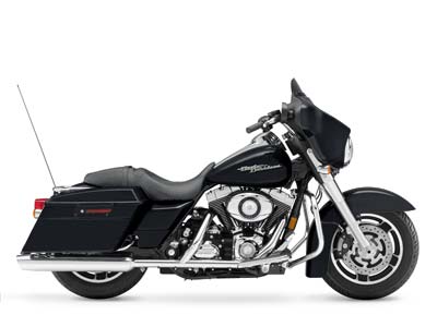 Used 2008 Harley-Davidson Street Glide® Vivid Black Motorcycles