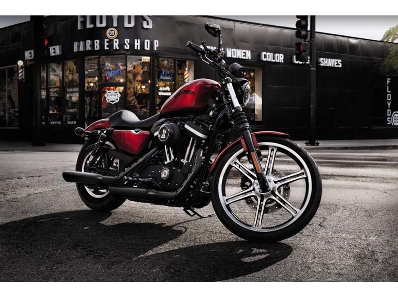 Used 2012 Harley Davidson Sportster Iron 883 Black Denim Motorcycles in Osceola IA 449663