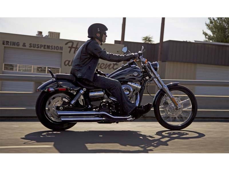 Used 2013 Harley Davidson Dyna Wide Glide Vivid Black Motorcycles in Syracuse NY 305128Z