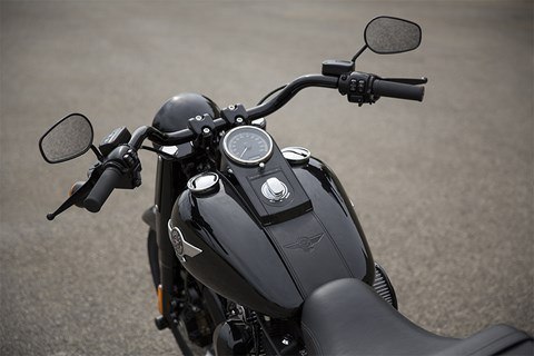 Used 2016 Harley-Davidson Fat Boy® S Vivid Black | Motorcycles in