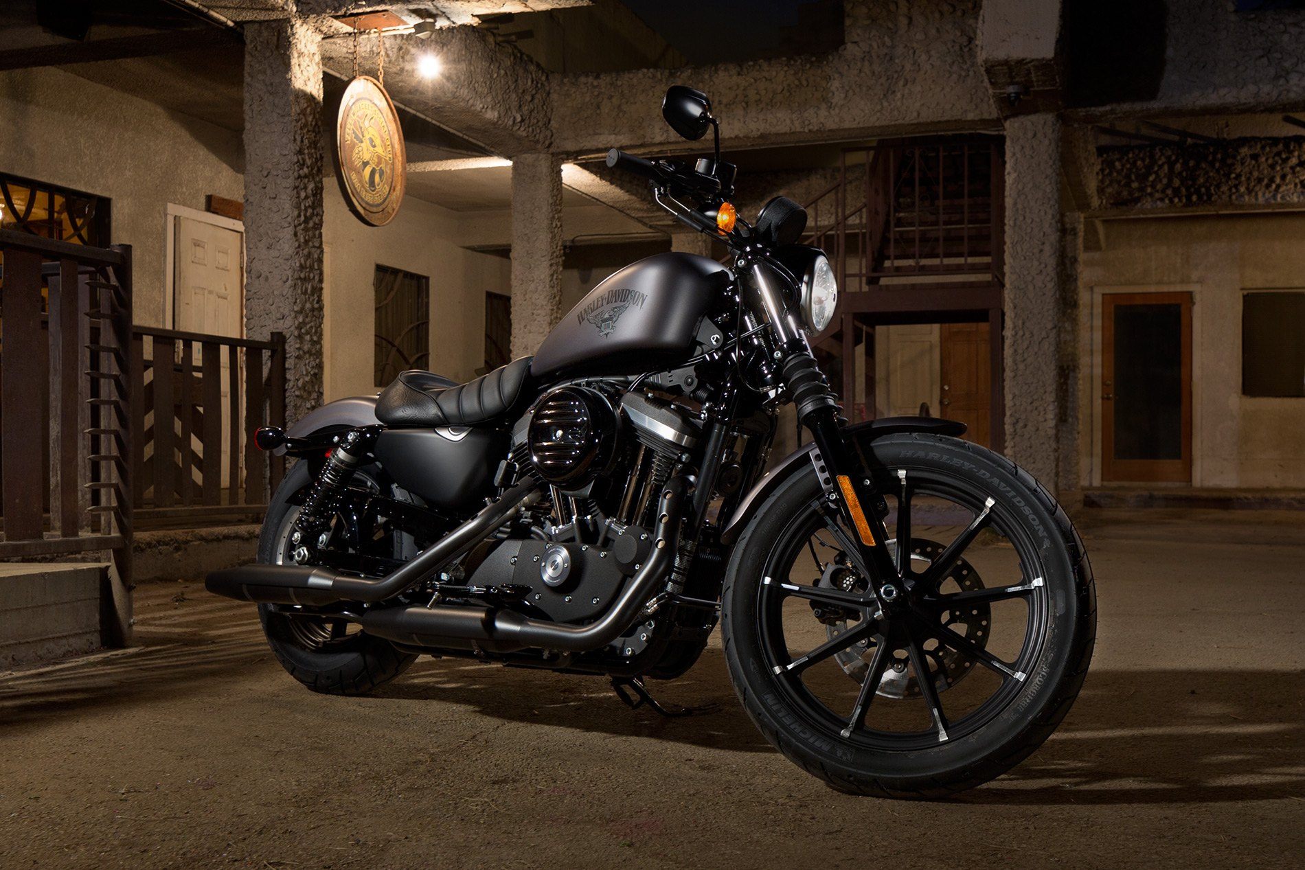 Used 2016 Harley Davidson Iron 883 Black Denim Motorcycles in Syracuse NY 435165