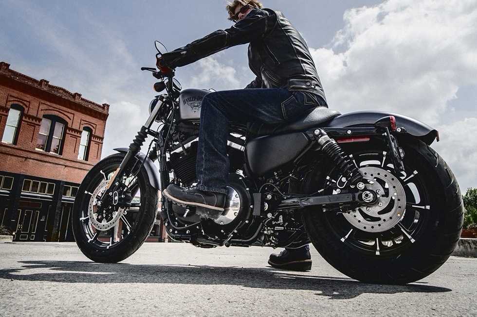 Used 2016 Harley Davidson Iron 883 Black Denim Motorcycles in Cayuta NY 435165