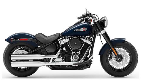Used 2019 Harley Davidson Softail Slim Billiard Blue Motorcycles in Scott LA 045381