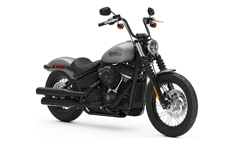 Used 2020 Harley-Davidson Street Bob® Barracuda Silver Denim