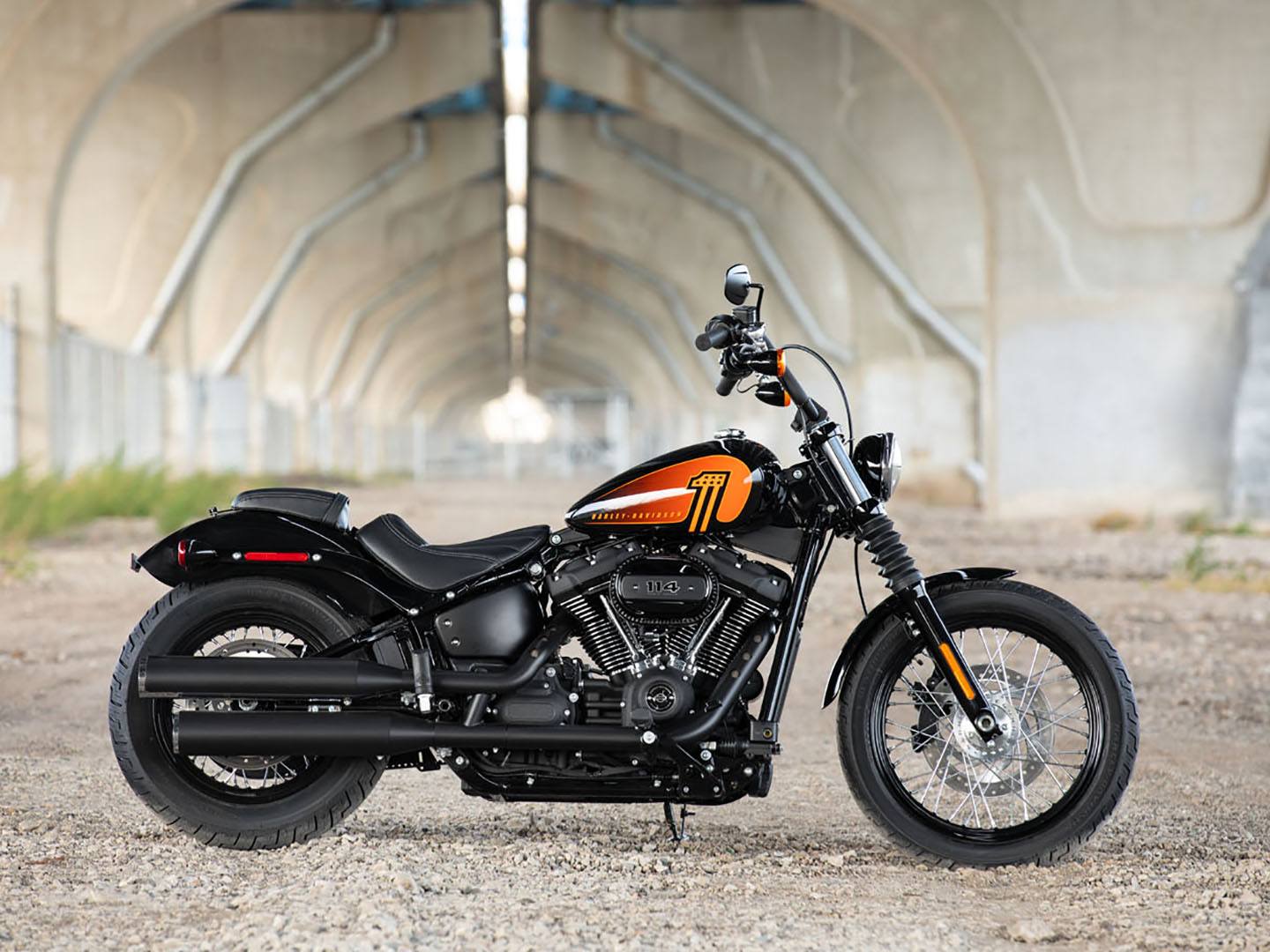 Used 2021 Harley-Davidson Street Bob® 114 Vivid Black