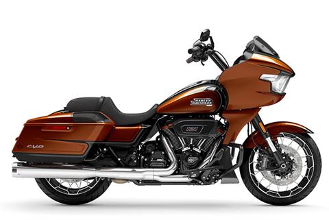 New 2023 Harley Davidson CVO Road Glide Whiskey Neat Raven Metallic Motorcycles in New London CT