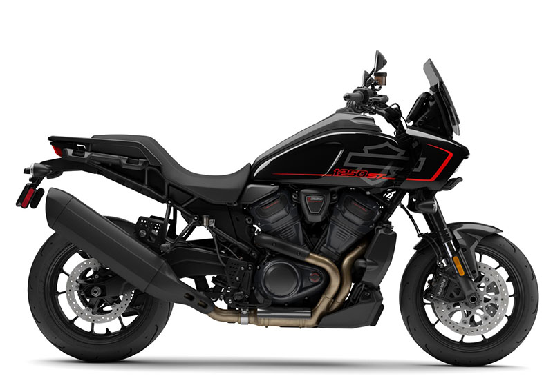 New 2025 Harley Davidson Pan America 1250 ST Vivid Black Motorcycles in Ruckersville VA
