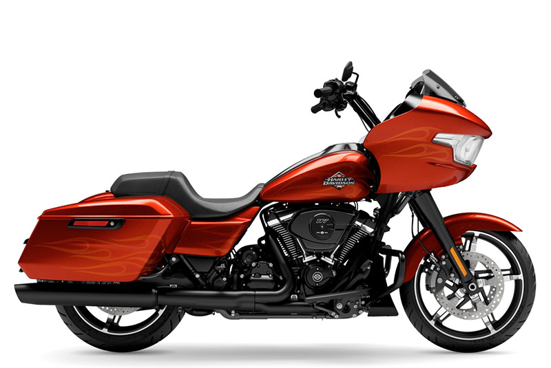 New 2025 Harley Davidson Road Glide Motorcycle Specs Price Photos Falconer NY Dealer Whiskey Firestorm Black Finish