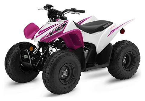 New 2023 Honda TRX90X Magenta | ATVs for Sale at Rice's in Rapid