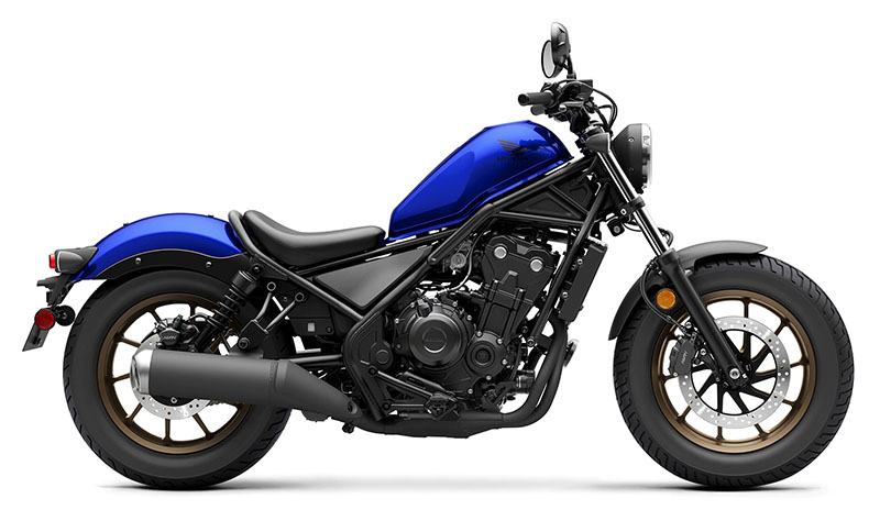 New 2023 Honda Rebel 500 Candy Blue Motorcycles for Sale at