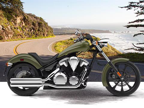 New 2024 Honda Fury Adventure Green Motorcycles For Sale in Gorham New Hampshire MOMS Jericho