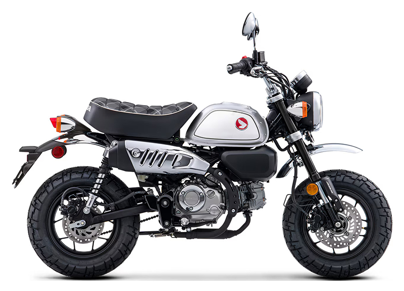 New 2024 Honda Monkey ABS Pearl Black Motorcycles in Oklahoma City OK