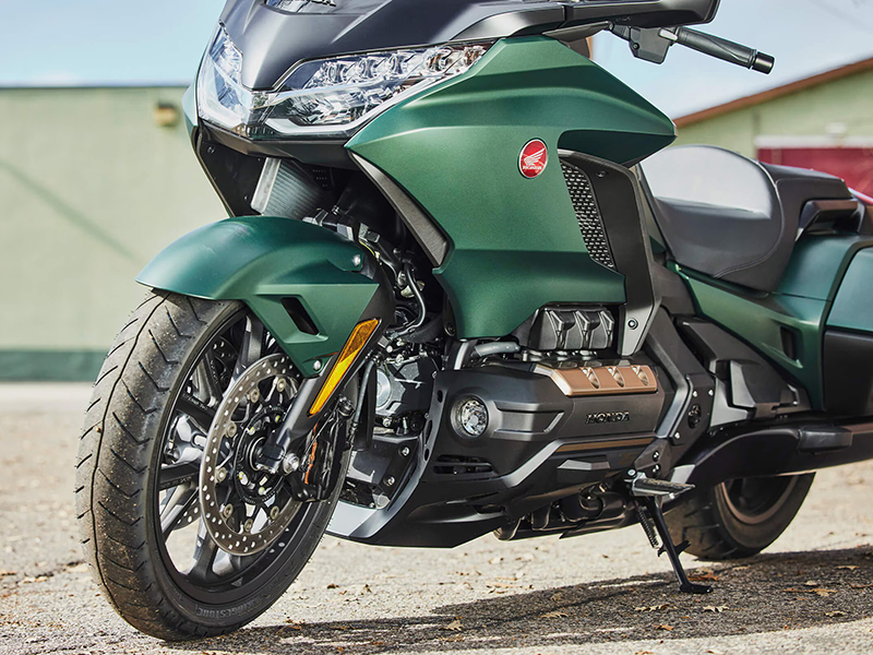 New 2024 Honda Gold Wing Matte Armored Green Metallic Motorcycles in San Jose CA