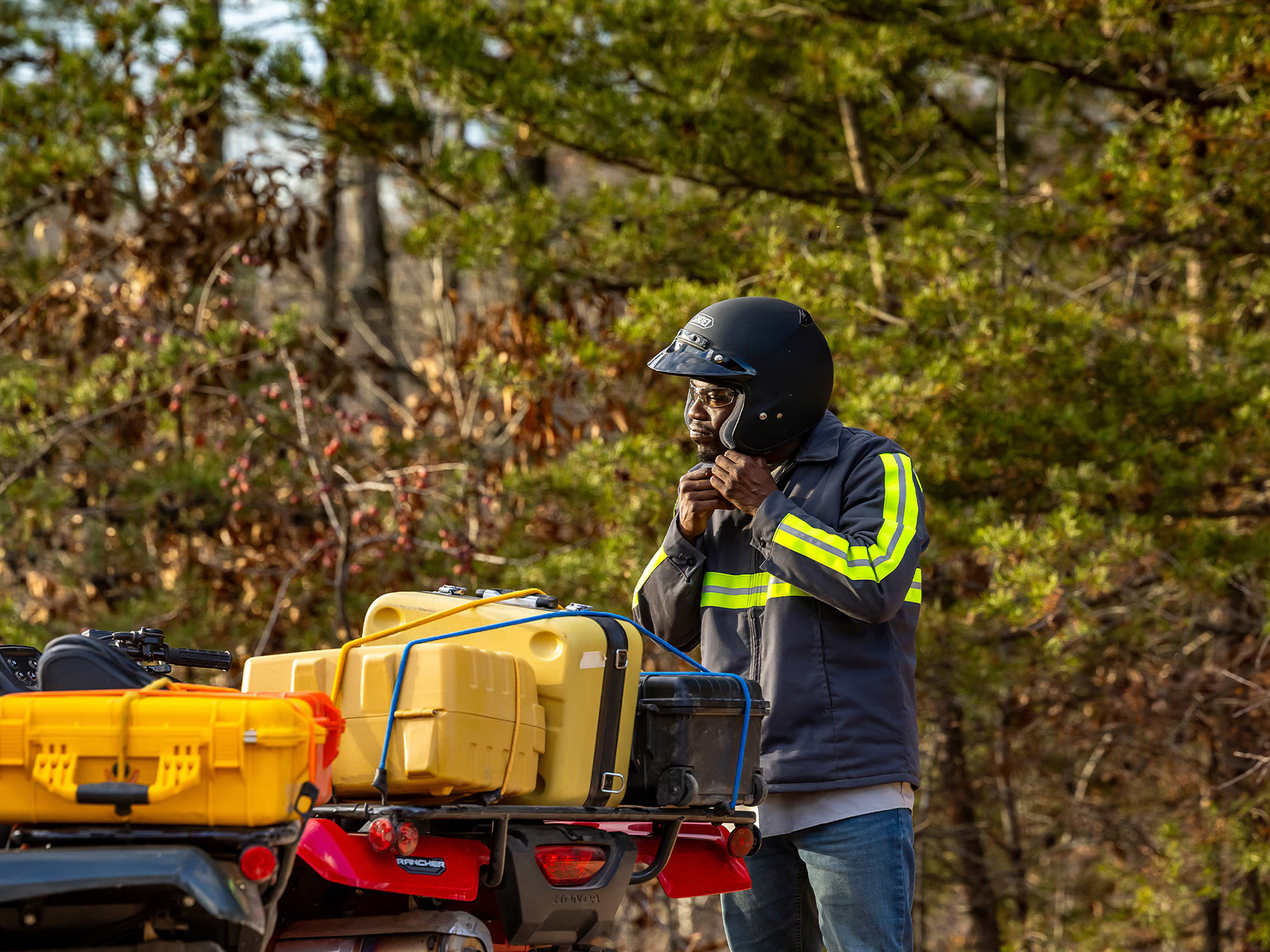 2025 Honda FourTrax Rancher 4x4 Automatic DCT IRS EPS in West Bridgewater, Massachusetts - Photo 3