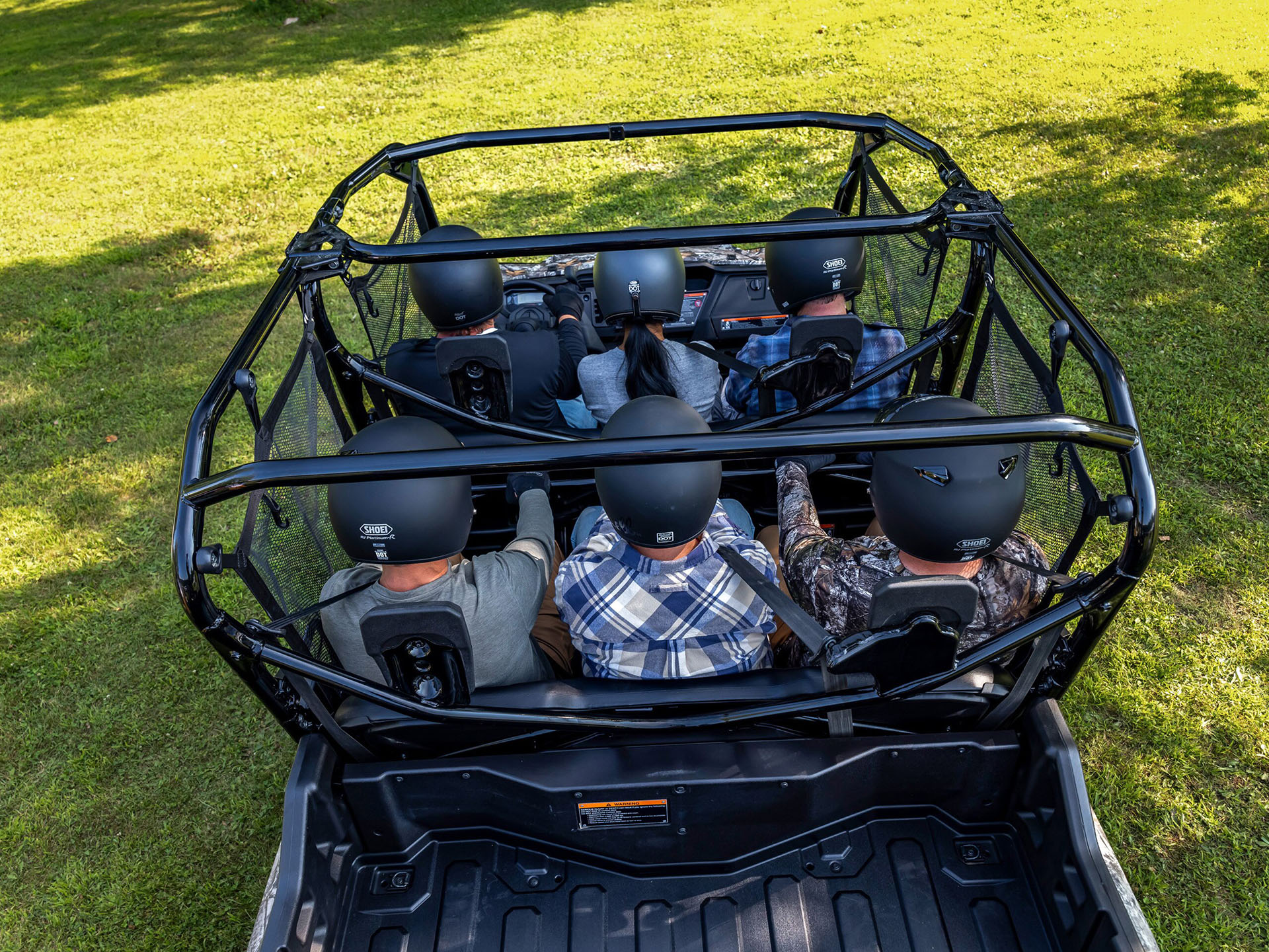 2025 Honda Pioneer 1000-6 Deluxe Crew in Hollister, California - Photo 17