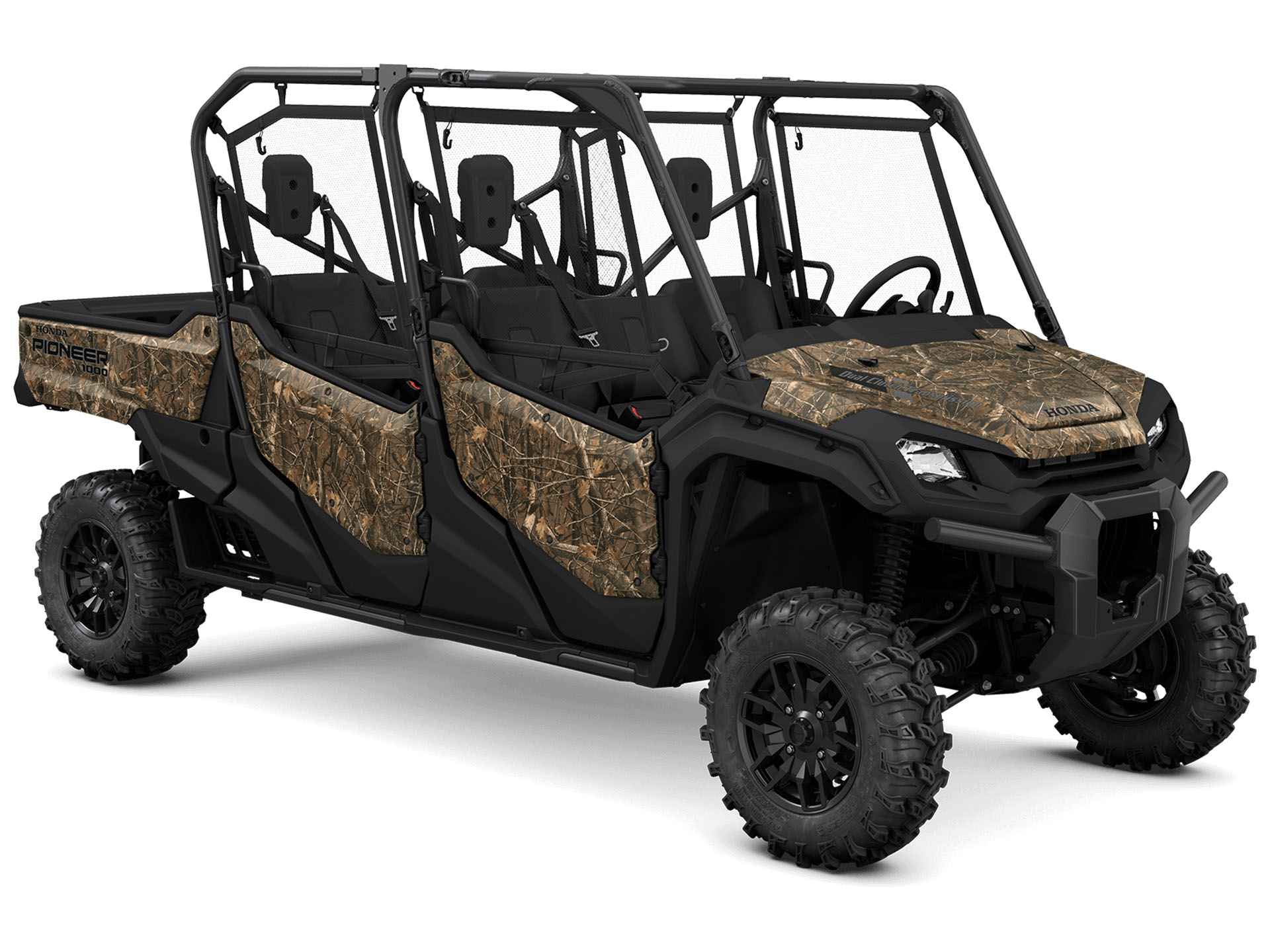 2025 Honda Pioneer 1000-6 Deluxe Crew in Hollister, California - Photo 2