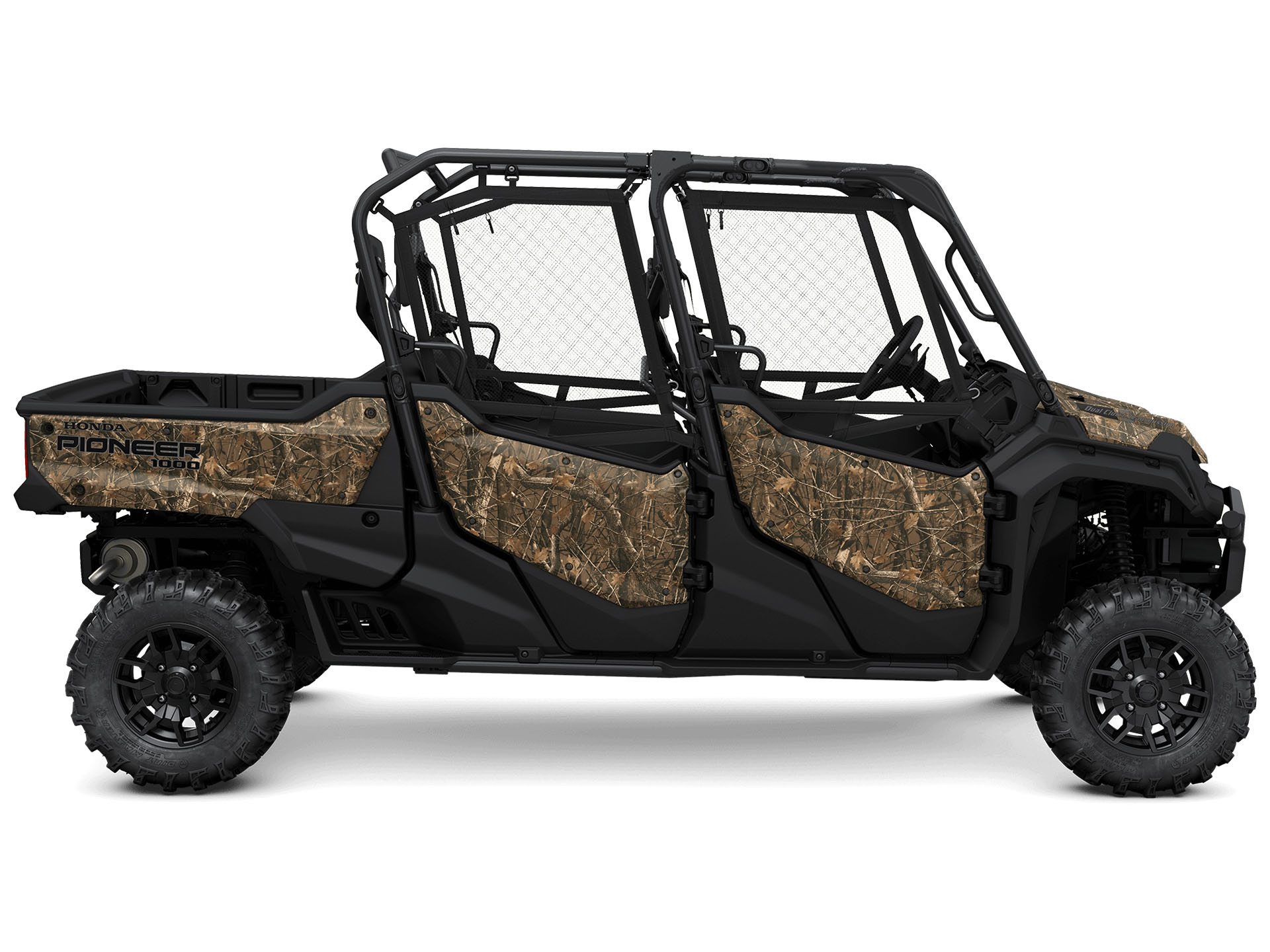 2025 Honda Pioneer 1000-6 Deluxe Crew in Hollister, California - Photo 3
