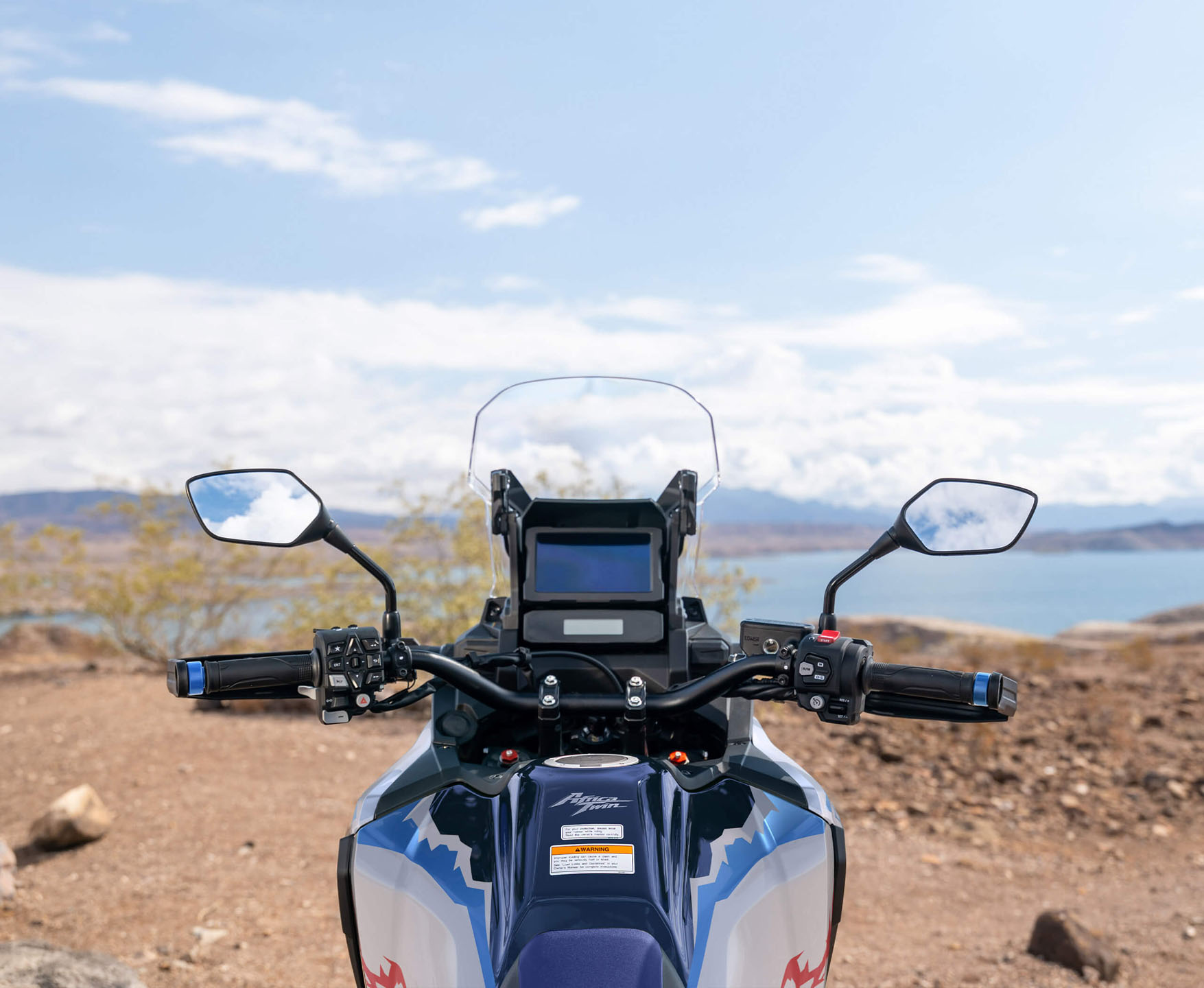 New 2026 Honda Africa Twin | Motorcycles in Houston TX | Pearl White