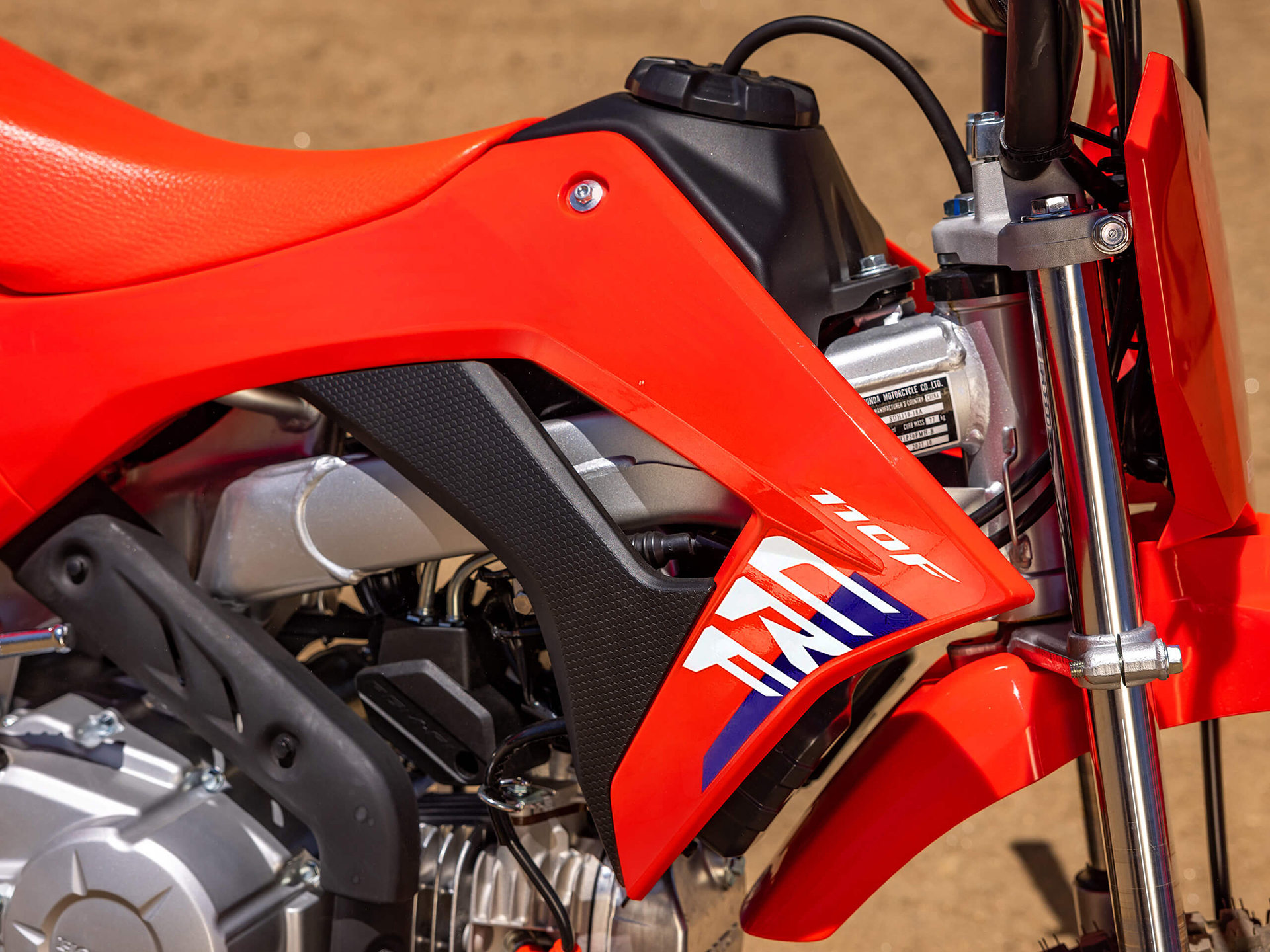 2026 Honda CRF110F in Marietta, Ohio - Photo 2