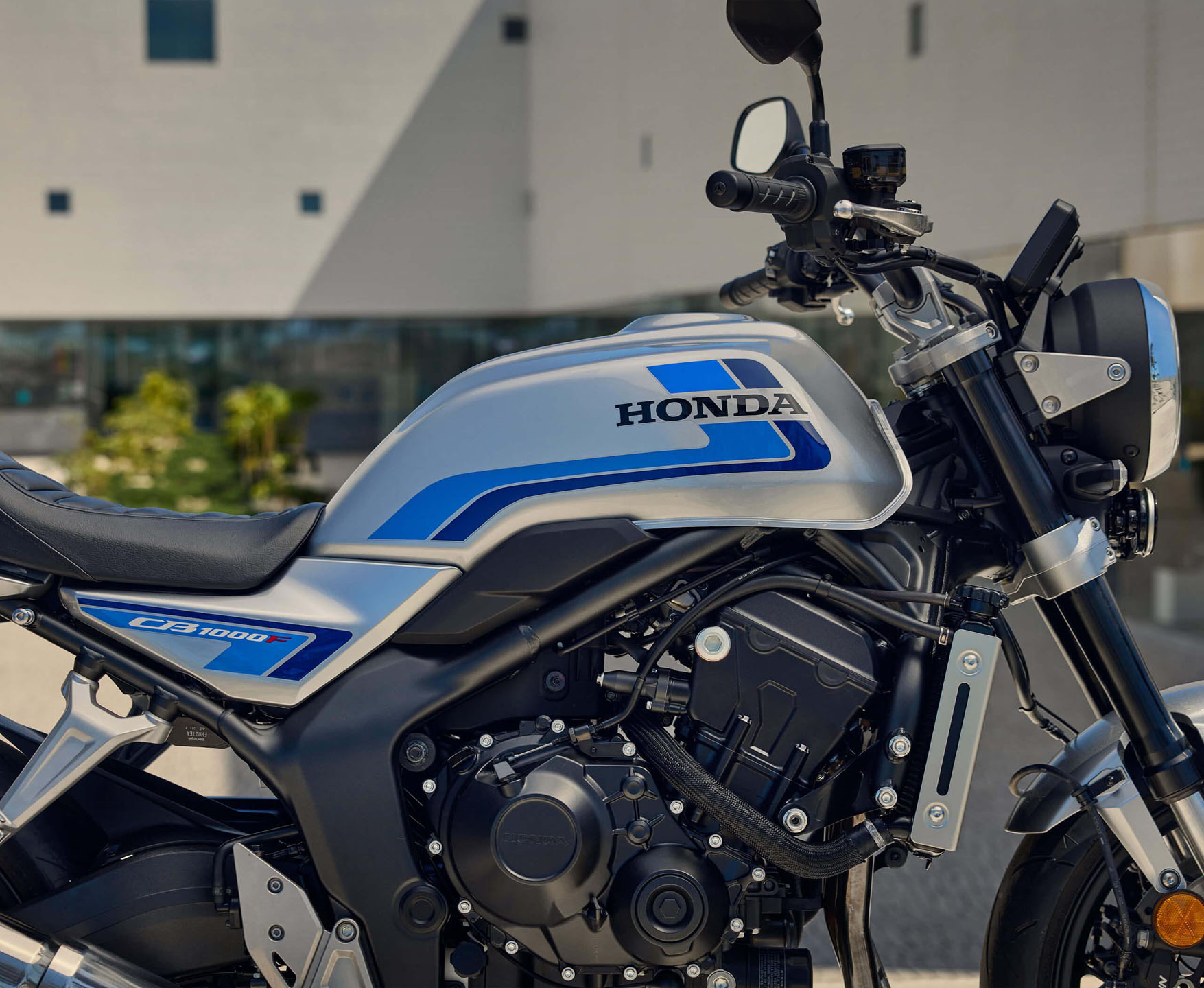 New 2026 Honda CB1000F | Motorcycles in Houston TX | Wolf Silver