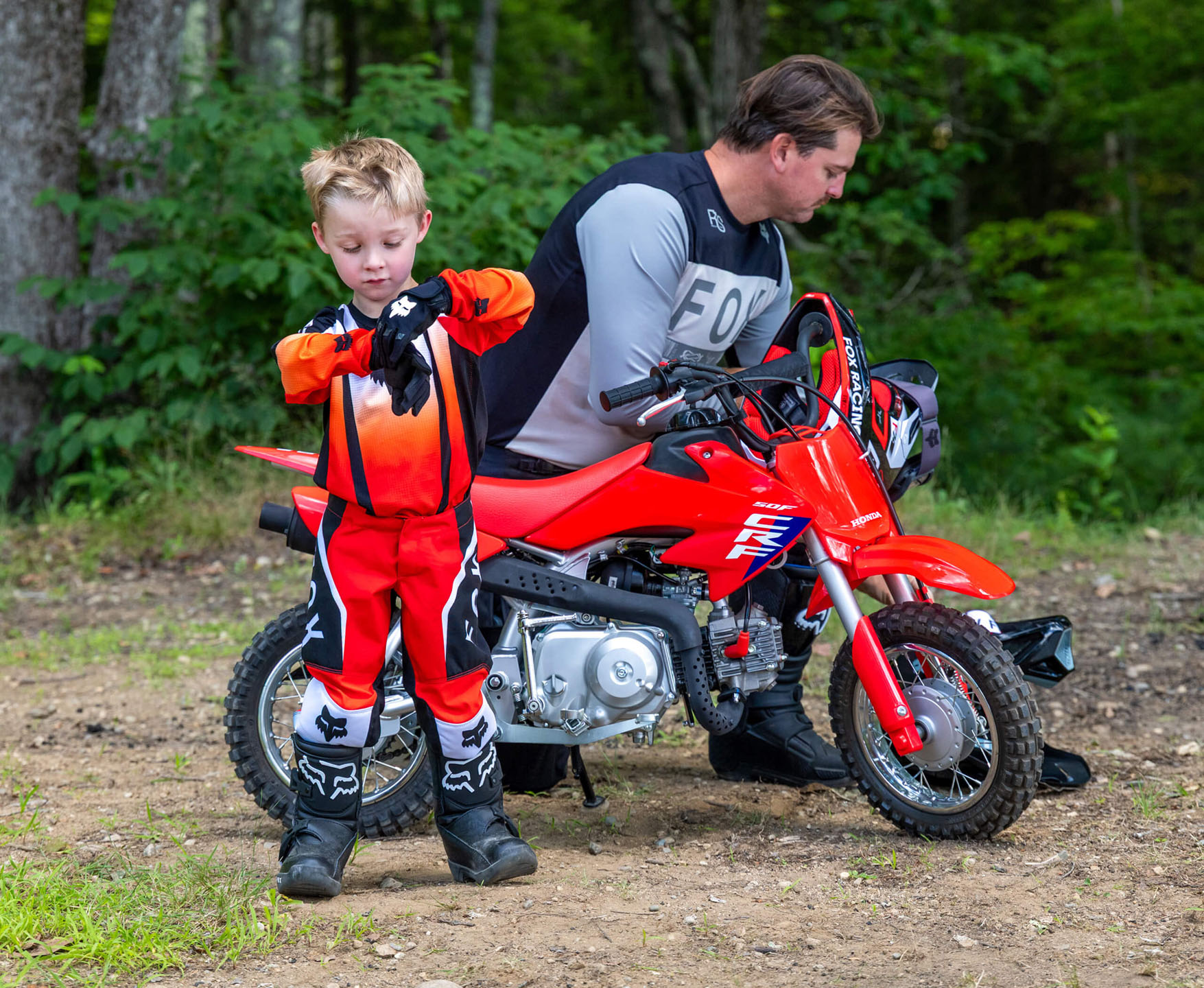 2027 Honda CRF50F in Burlington, Washington - Photo 9