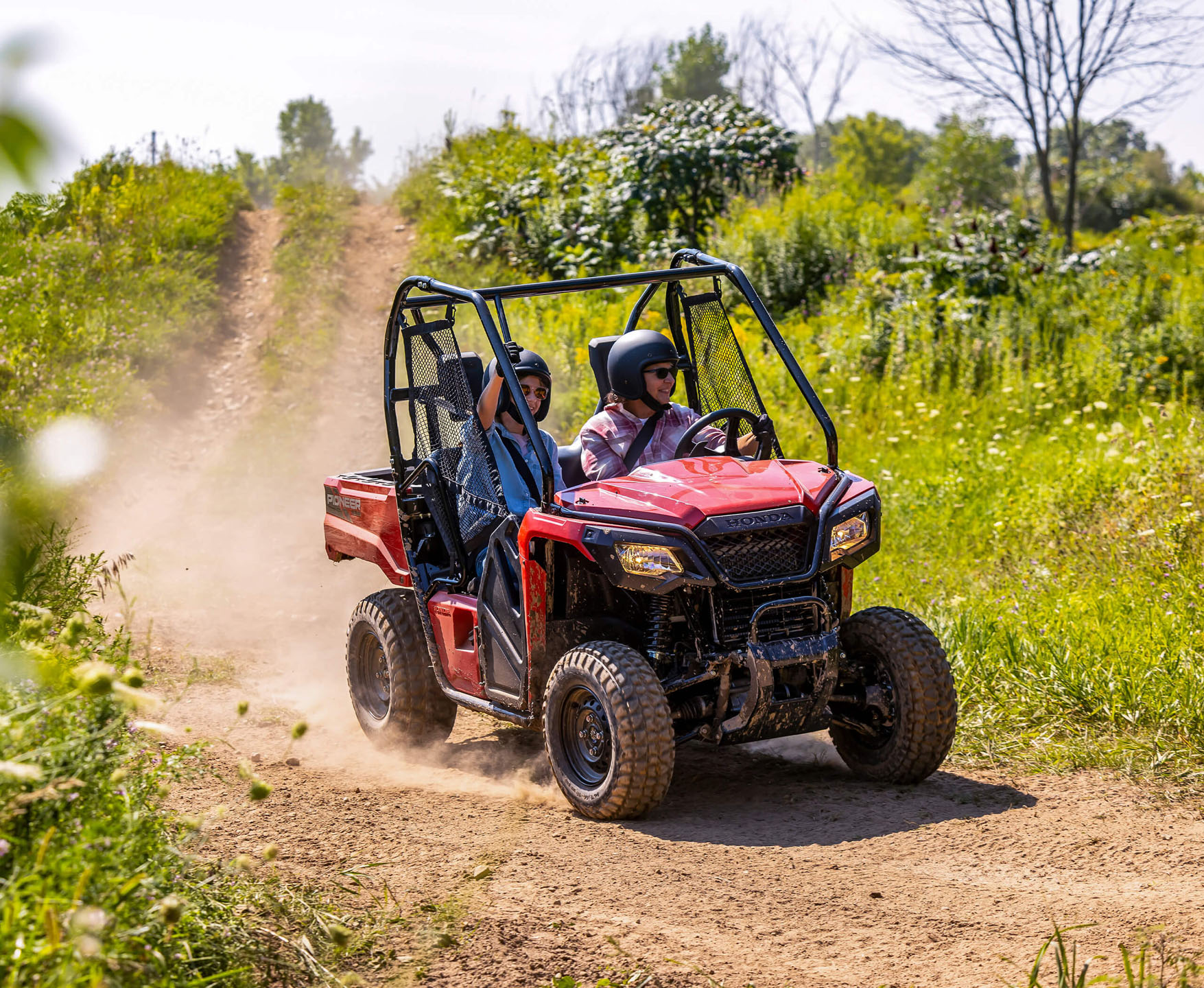New 2027 Honda Pioneer 520 Black Forest Green | Utility Vehicles
