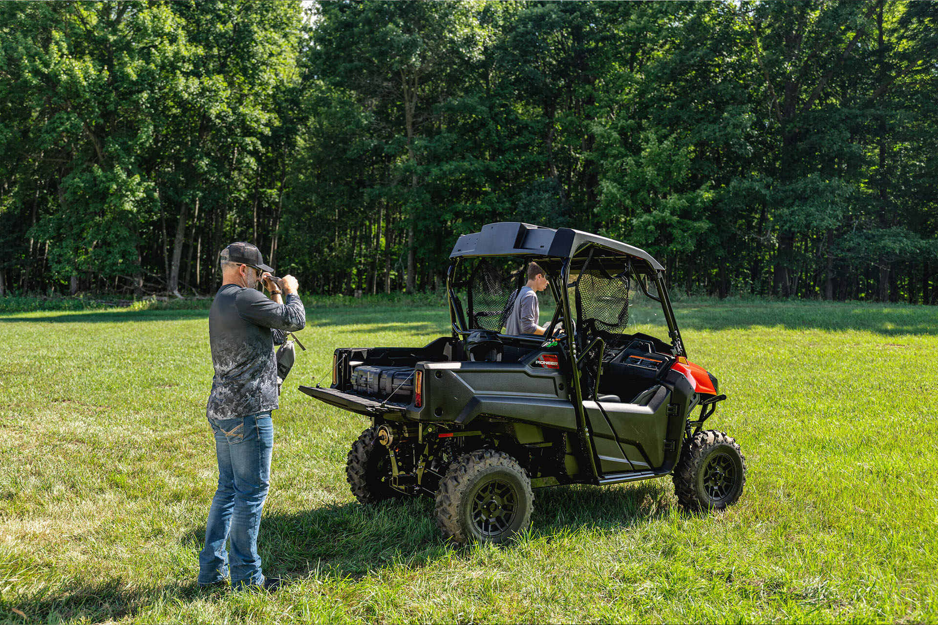 New 2027 Honda Pioneer 700 Deluxe Utility Vehicles in Adams, MA