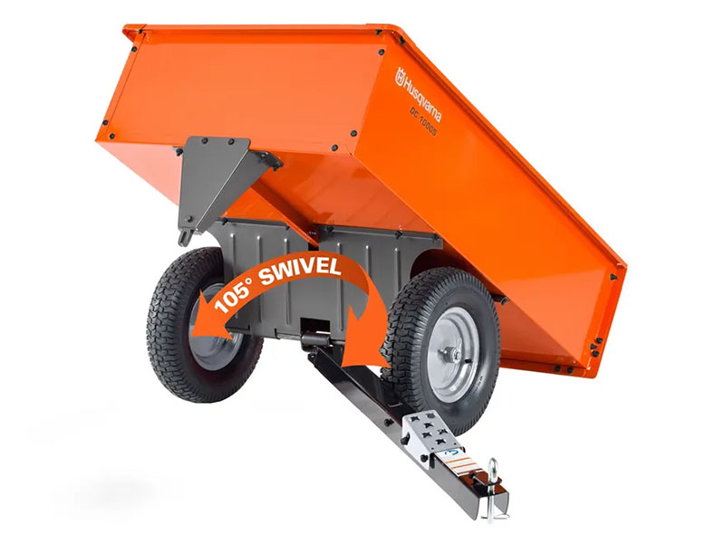2024 Husqvarna Power Equipment 12 cu. ft. Steel Swivel Dump Cart in Saint Maries, Idaho - Photo 4