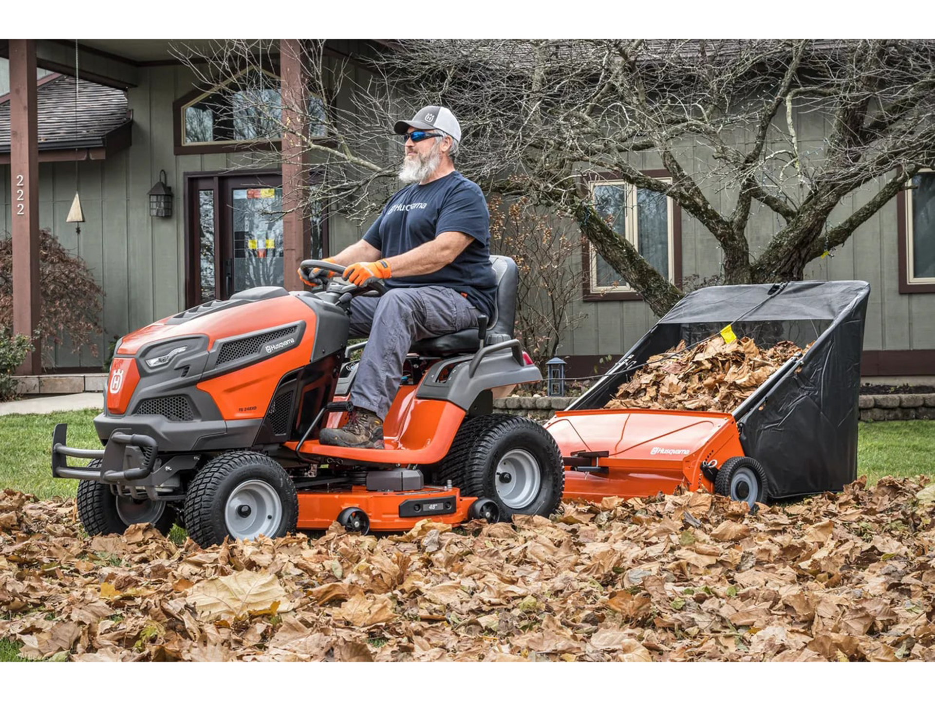 2025 Husqvarna Power Equipment 42 in. Lawn Sweeper in Saint Maries, Idaho - Photo 7