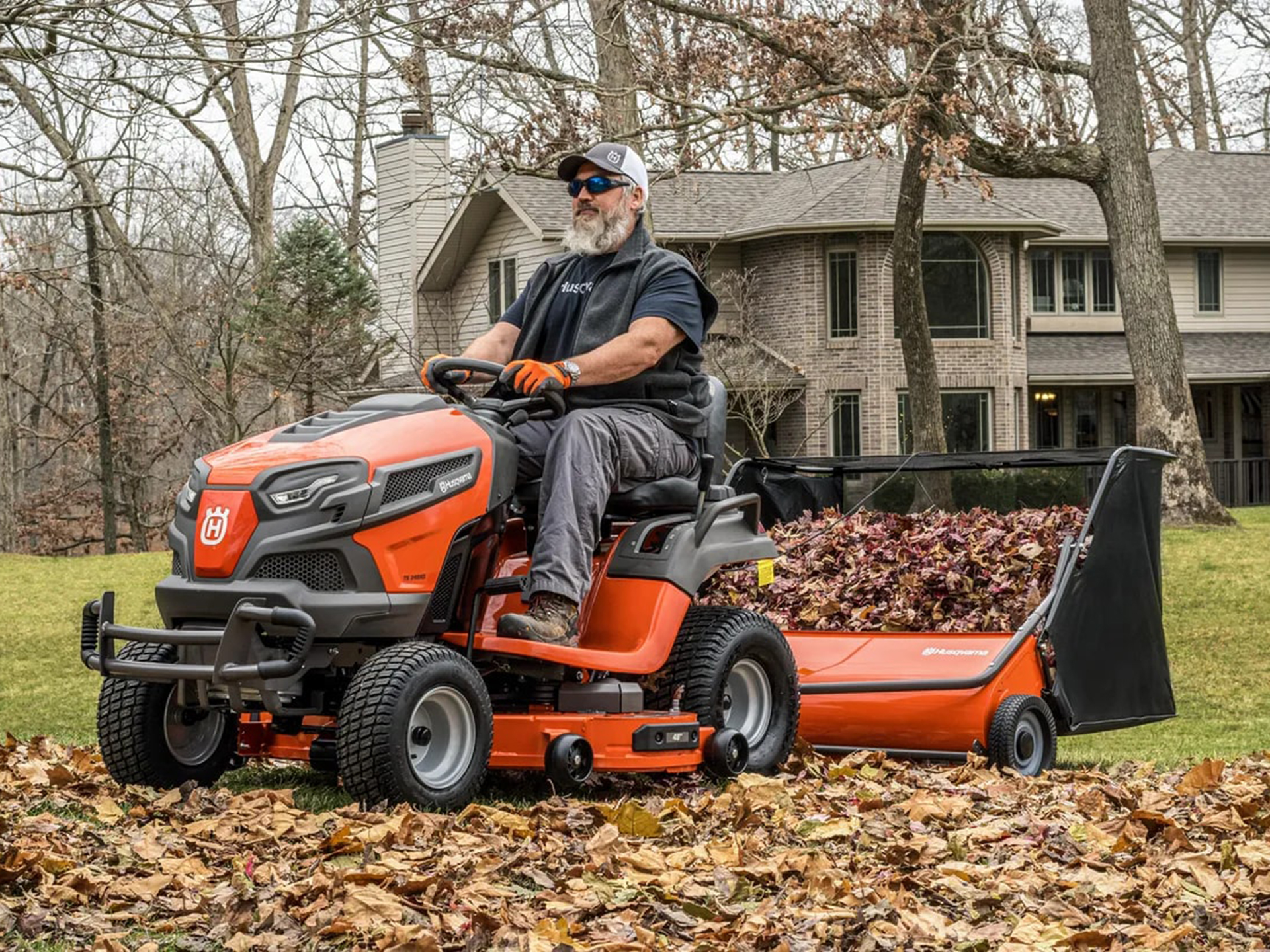 2025 Husqvarna Power Equipment 52 in. Lawn Sweeper in Saint Maries, Idaho - Photo 8