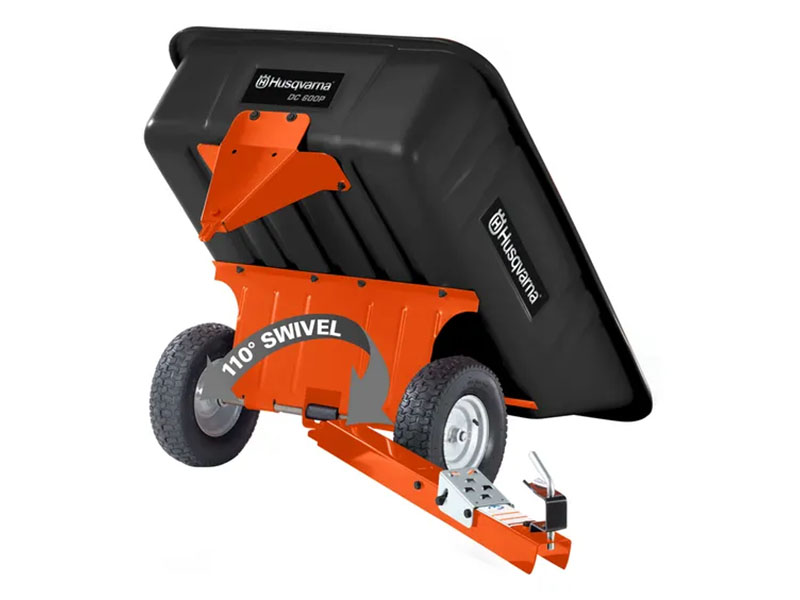 2025 Husqvarna Power Equipment 10 ft. Poly Swivel Dump Cart in Saint Maries, Idaho - Photo 2