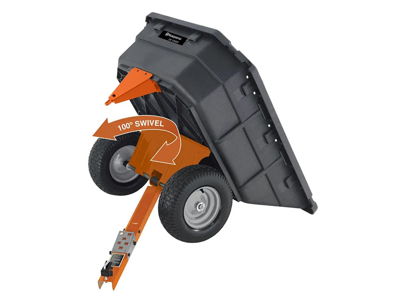 2025 Husqvarna Power Equipment 12.5 cu. ft. Poly Swivel Utility Dump Cart in Saint Maries, Idaho - Photo 2