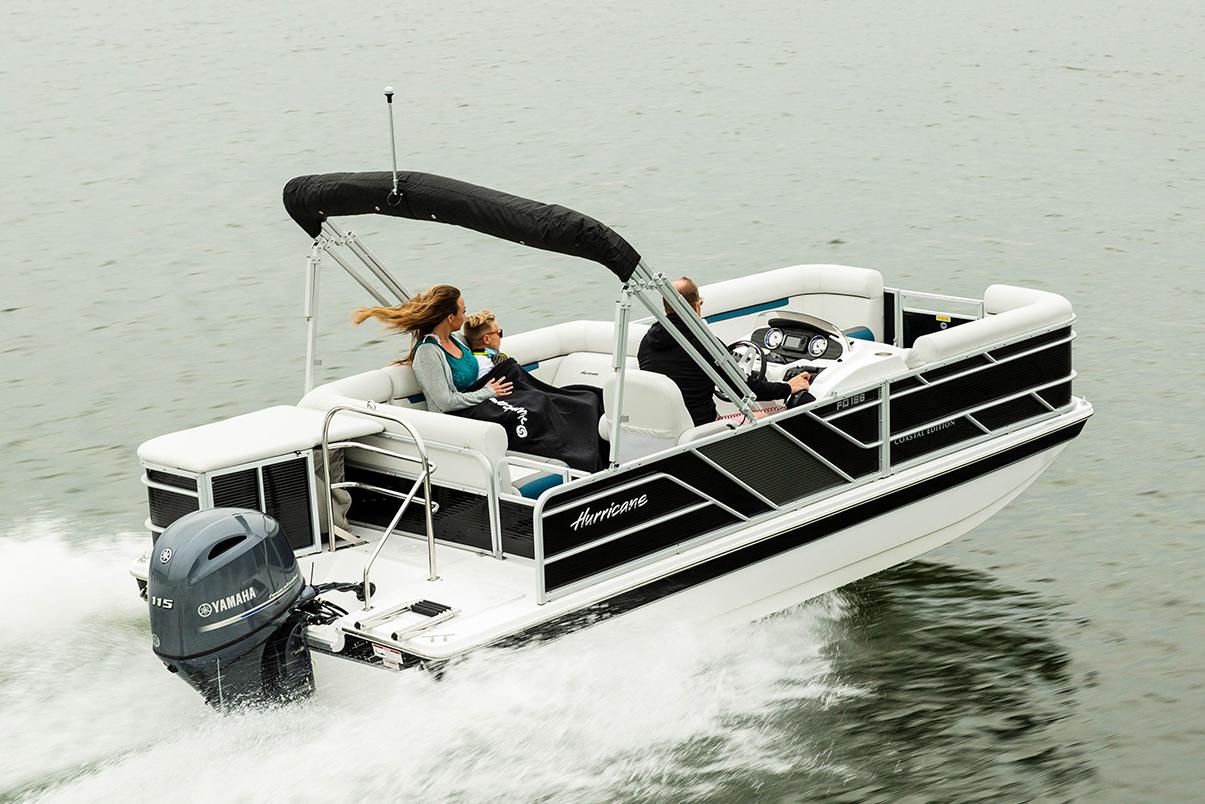New 2021 Hurricane FunDeck 196 OB Power Boats Outboard in