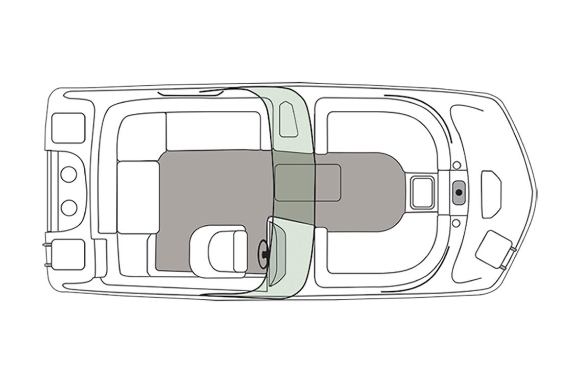 New 2021 Hurricane SunDeck 187 OB Power Boats Outboard in