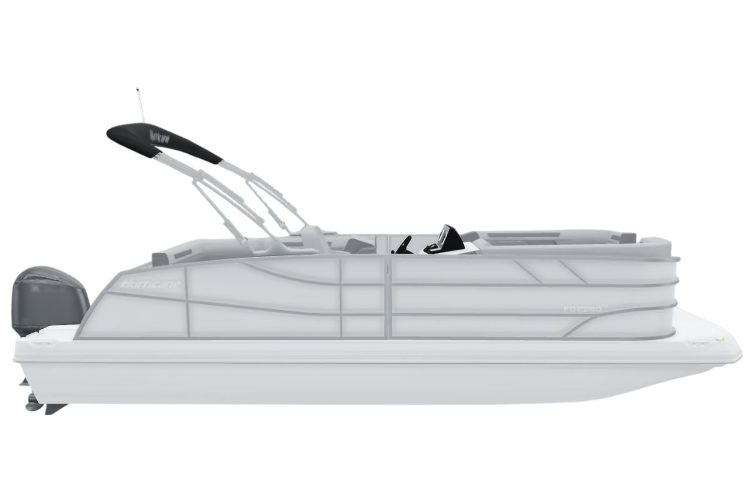 ROCKFISH 12インチ 2025FTハリケーン New 2025 Hurricane FunDeck 2260 Power Boats Outboard in Kenner, LA