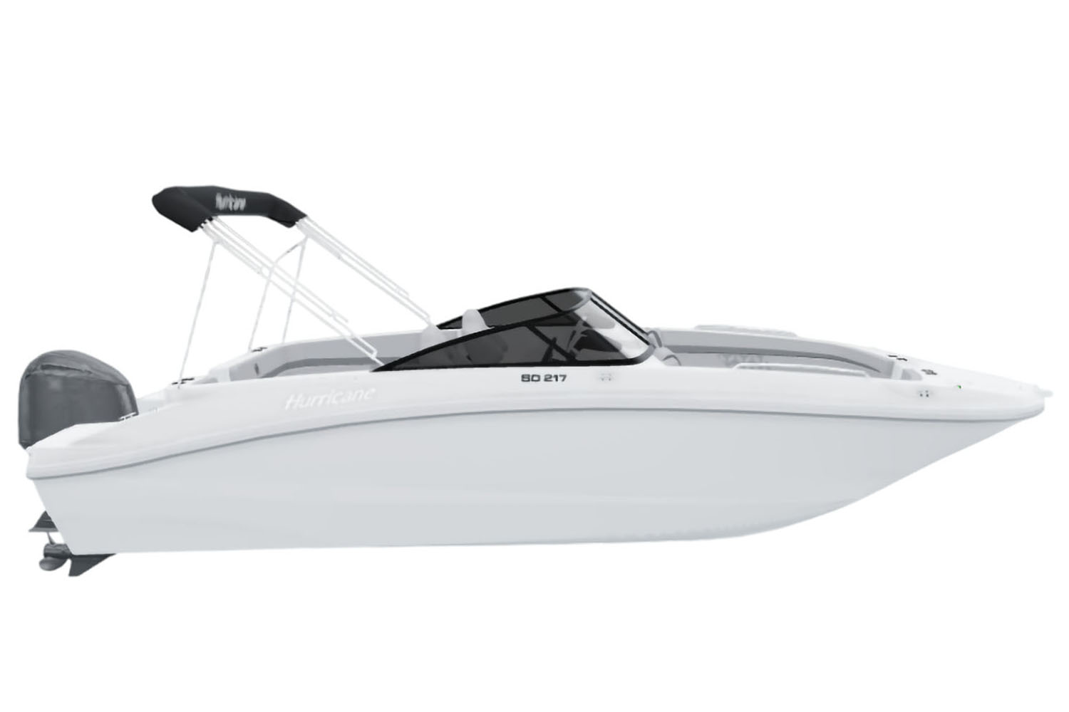 New 2025 Hurricane SunDeck 217 OB Power Boats Outboard in