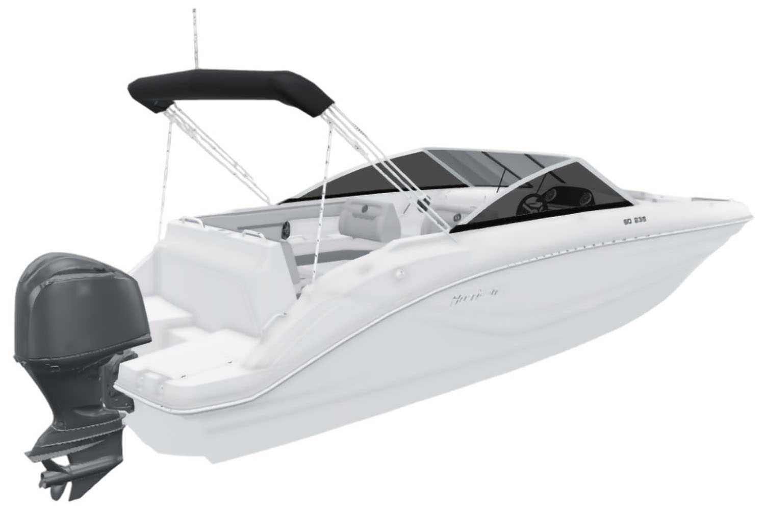 New 2025 Hurricane SunDeck 235 OB, Tuscumbia AL | Specs, Price