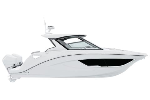 New 2025 Hurricane SunDeck 3200 OB Power Boats Outboard in