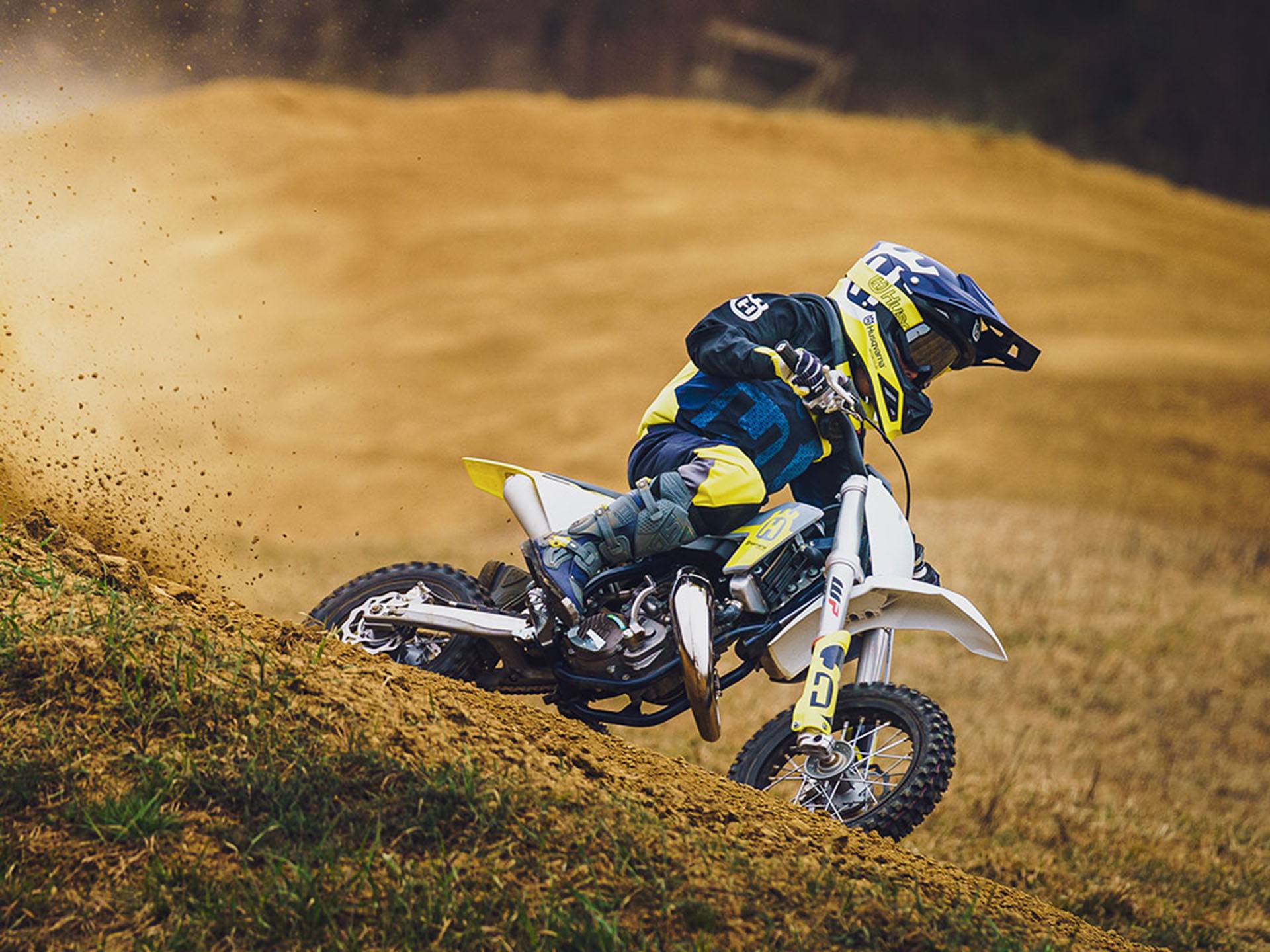 New 2023 Husqvarna TC 50 White Grey Motorcycles in Orange CA N/A