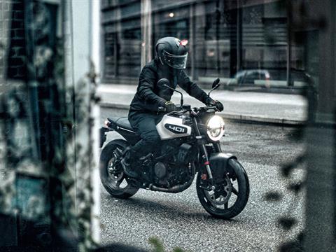 2024 Husqvarna Vitpilen 401 White Motorcycles Amarillo Texas 207147