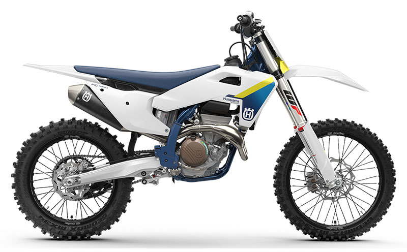 New 2025 Husqvarna FC 350 Motorcycles in Thomaston CT HUS225689 White Blue