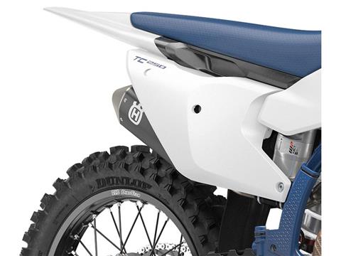 New 2025 Husqvarna TC 250 White Blue Motorcycles in Tarentum PA HUS225402