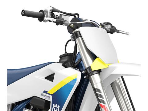 New 2025 Husqvarna TC 250 White Blue Motorcycles in Tarentum PA HUS225402