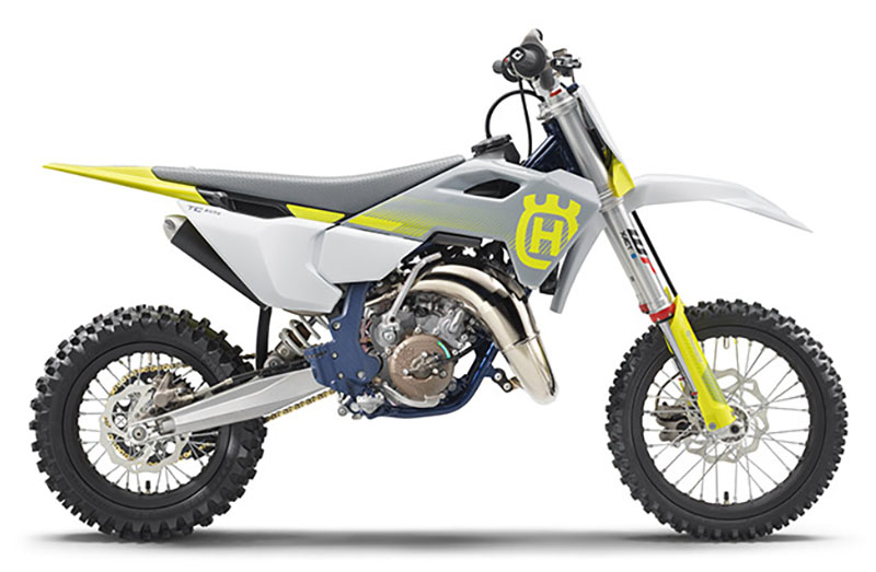 New 2025 Husqvarna TC 65 Westfield MA Specs Price Photos White Grey Yellow