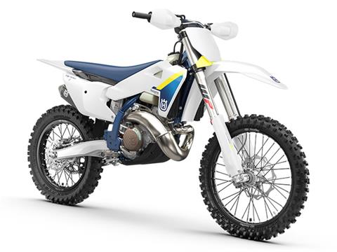 New 2025 Husqvarna TX 300 Shelby Township MI Specs Price Photos White Blue HUS385820